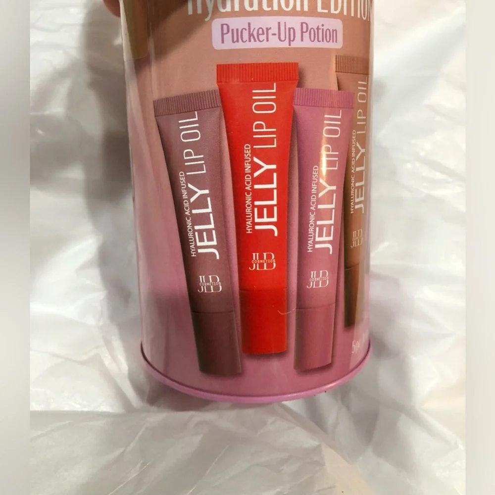 5piece Pucker up potion hydrating hyaluronic acid infused jelly lip oil‎ new